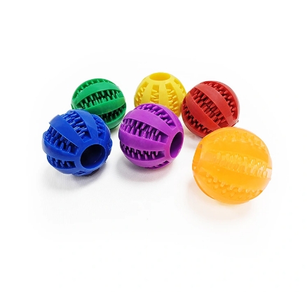 Dog Toys TPR Treat Ball: divertimento rimbalzante, duro e pieno di trattamento