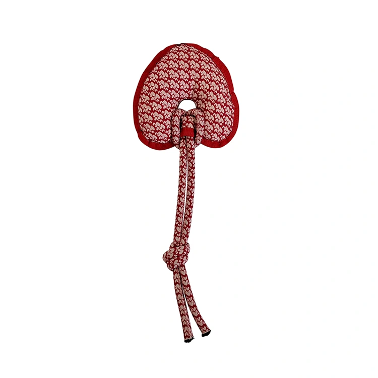 Giocattolo ripieni di corda rosa